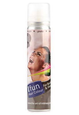 Hair and body colour spray - Black